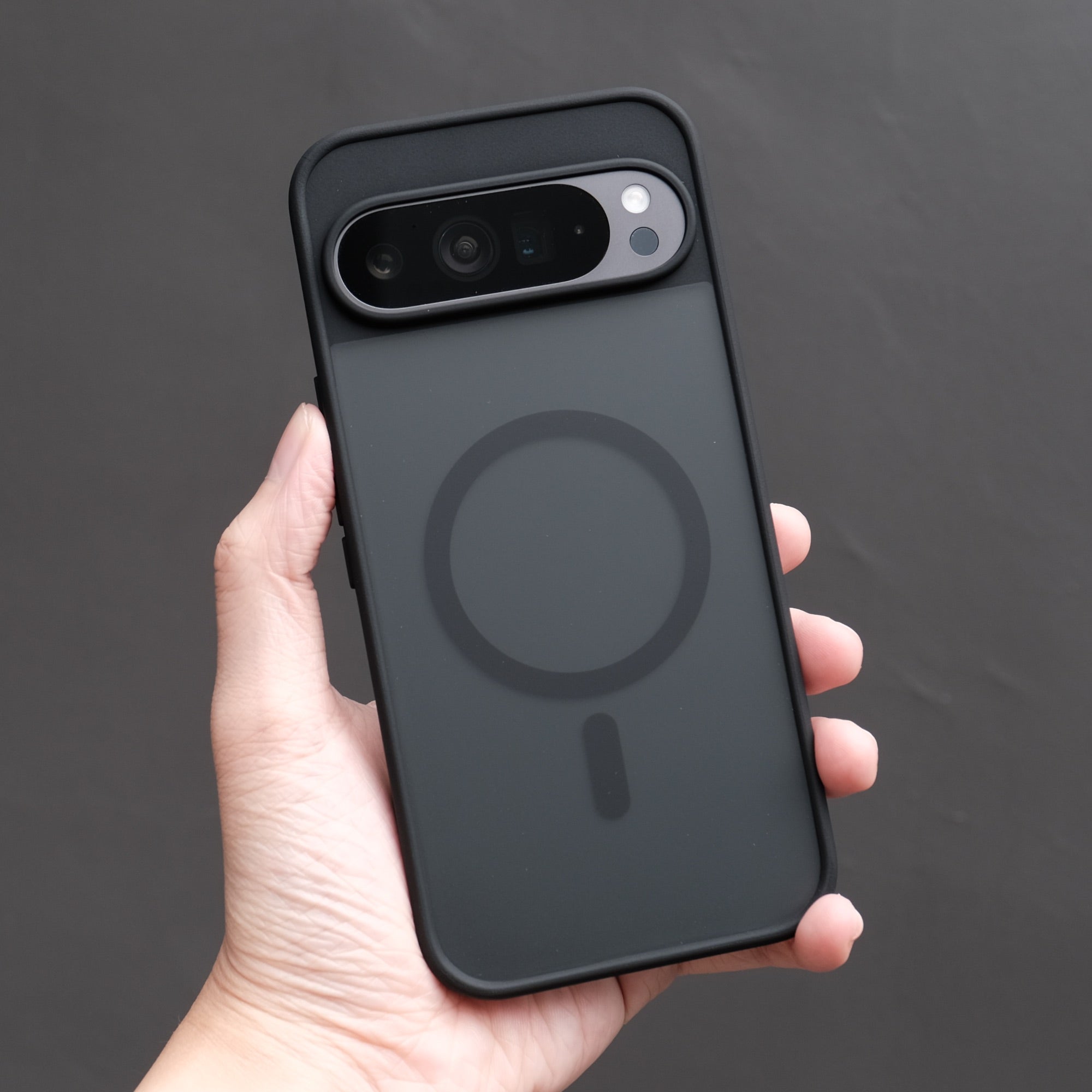 Bare Armour Case for Google Pixel 9 Pro XL - Slim Shockproof MagSafe Case for Google Pixel 9 Pro XL - in Hand