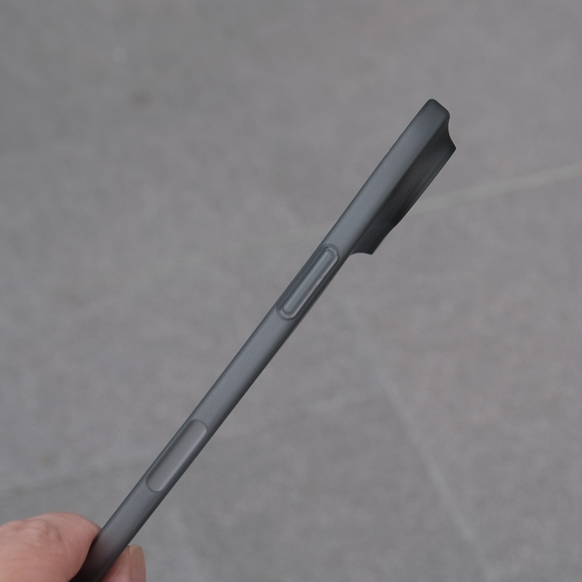 Bare Naked Case for iPhone 17 Air - Thinnest Case for iPhone 17 Air - Ultra Thin Design - Smoke