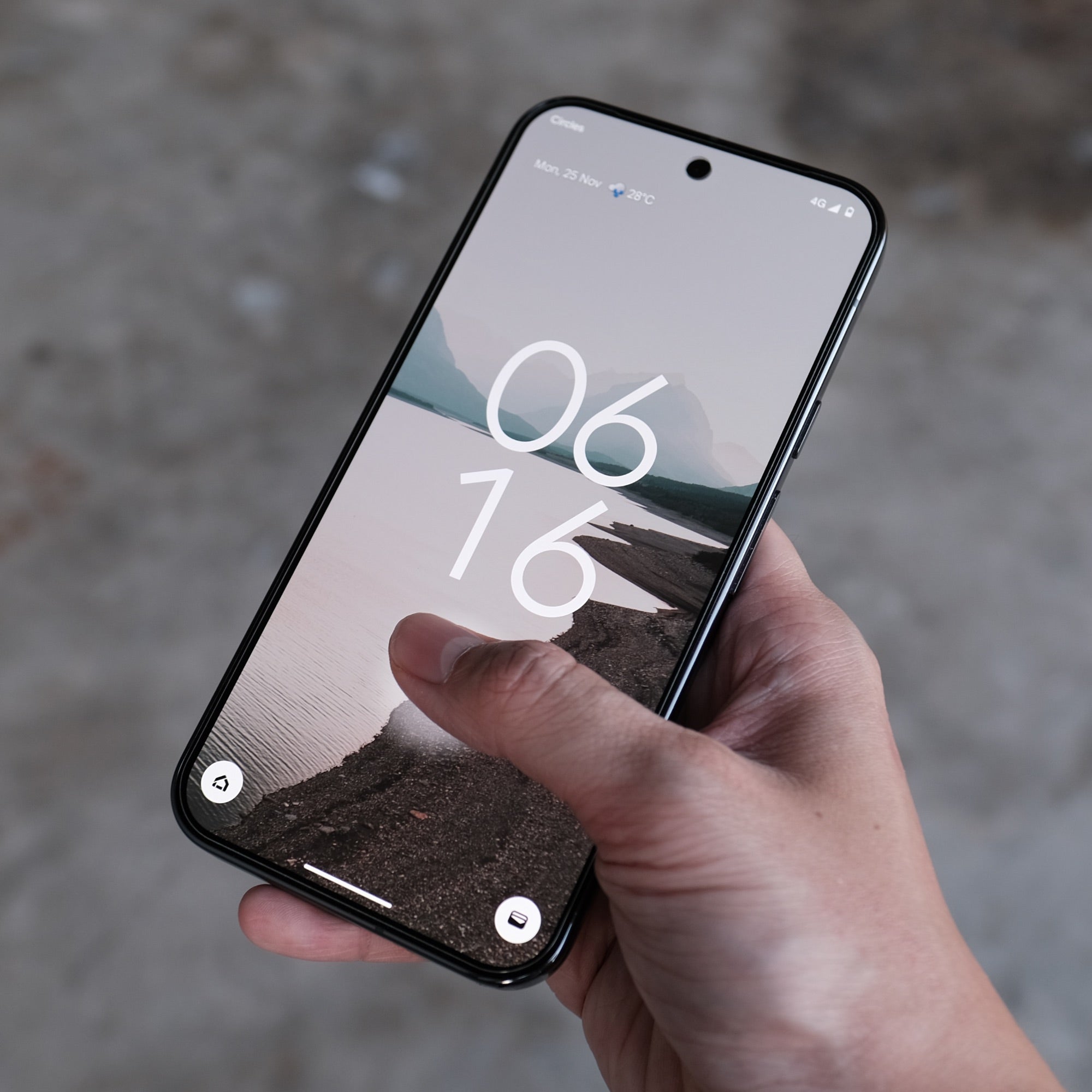 Bare Pane for Google Pixel 9 & 9 Pro - Tempered Glass Screen Protector for Google Pixel 9 & 9 Pro - Works with Fingerprint Sensor