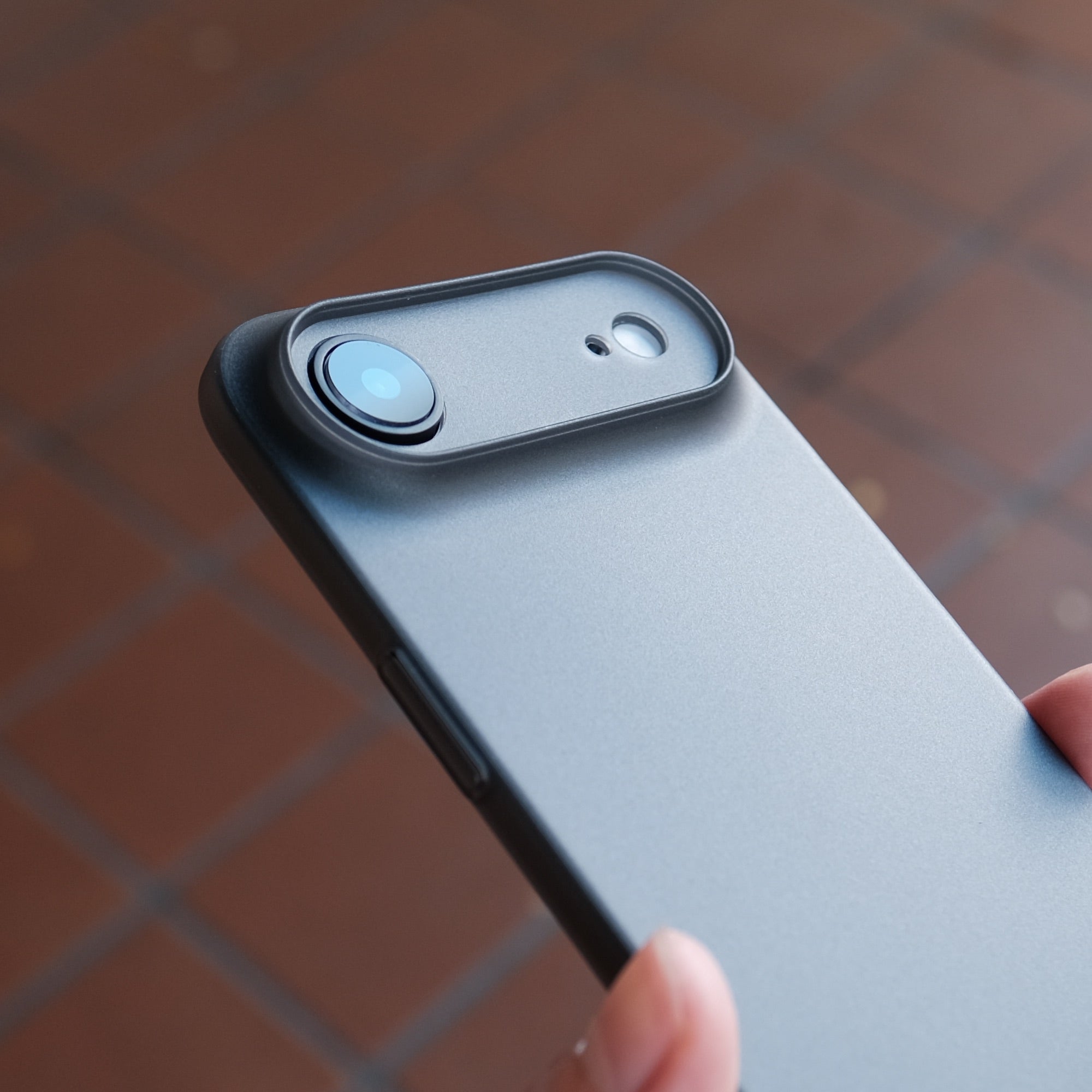 Bare Naked Case for iPhone 17 Air - Thinnest Case for iPhone 17 Air - Smoke - Camera Protection