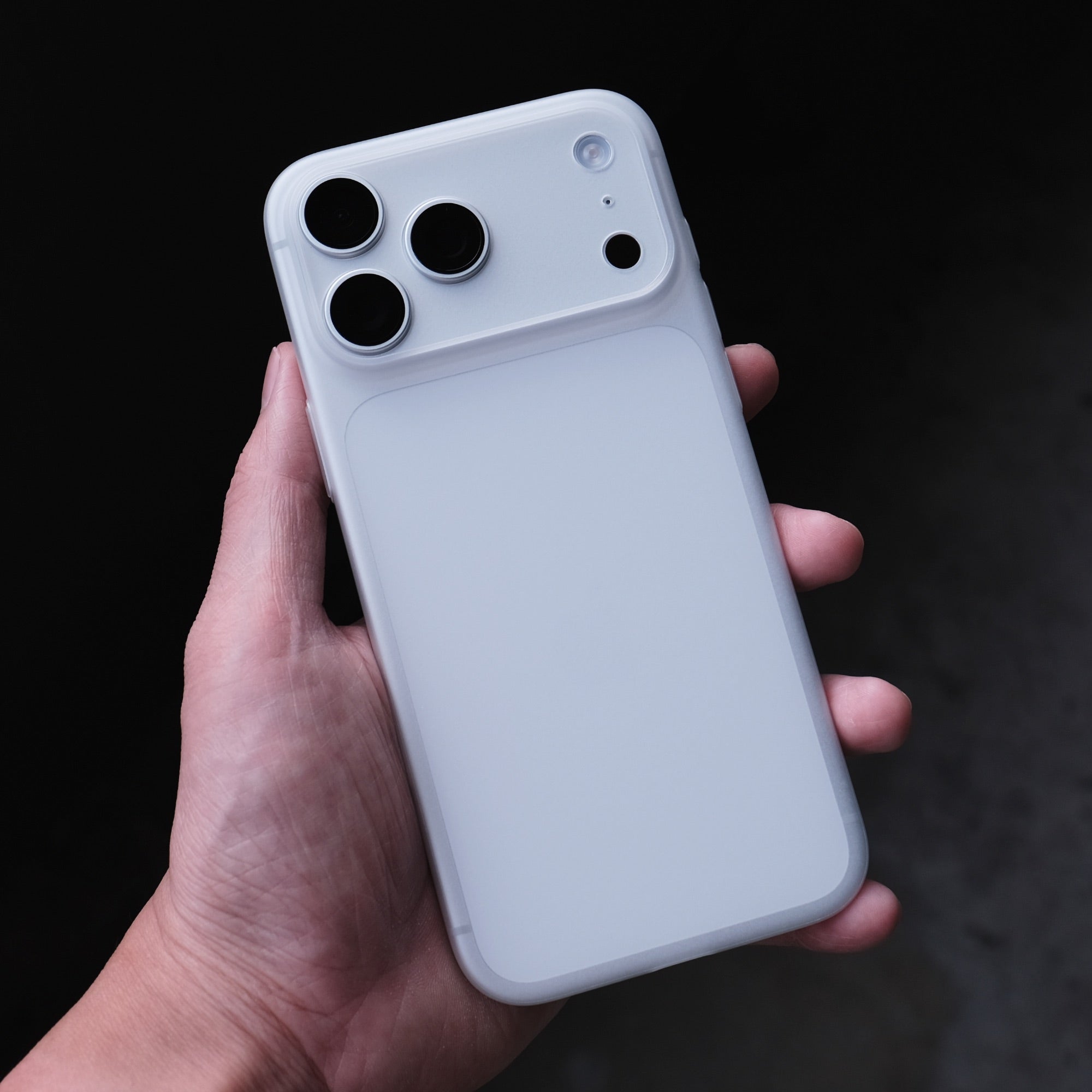 Bare Naked Case for iPhone 17 Pro Max - Thinnest Case for iPhone 17 Pro Max - Frost - 2