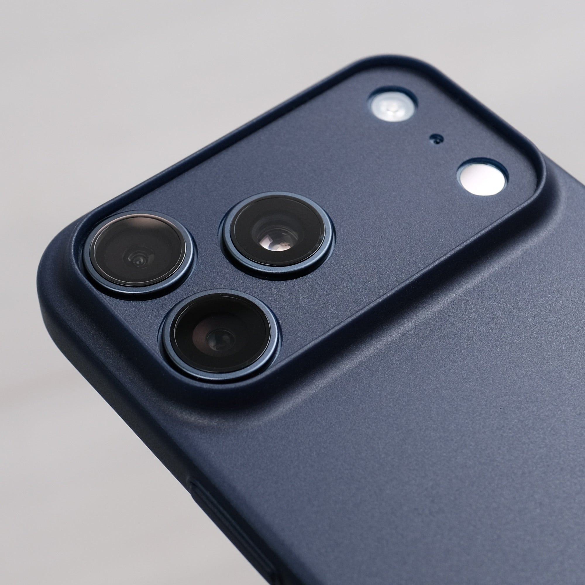 Bare Naked Case for iPhone 17 Series - Thinnest Case for iPhone 17 Series - Camera Protection - Deep Blue