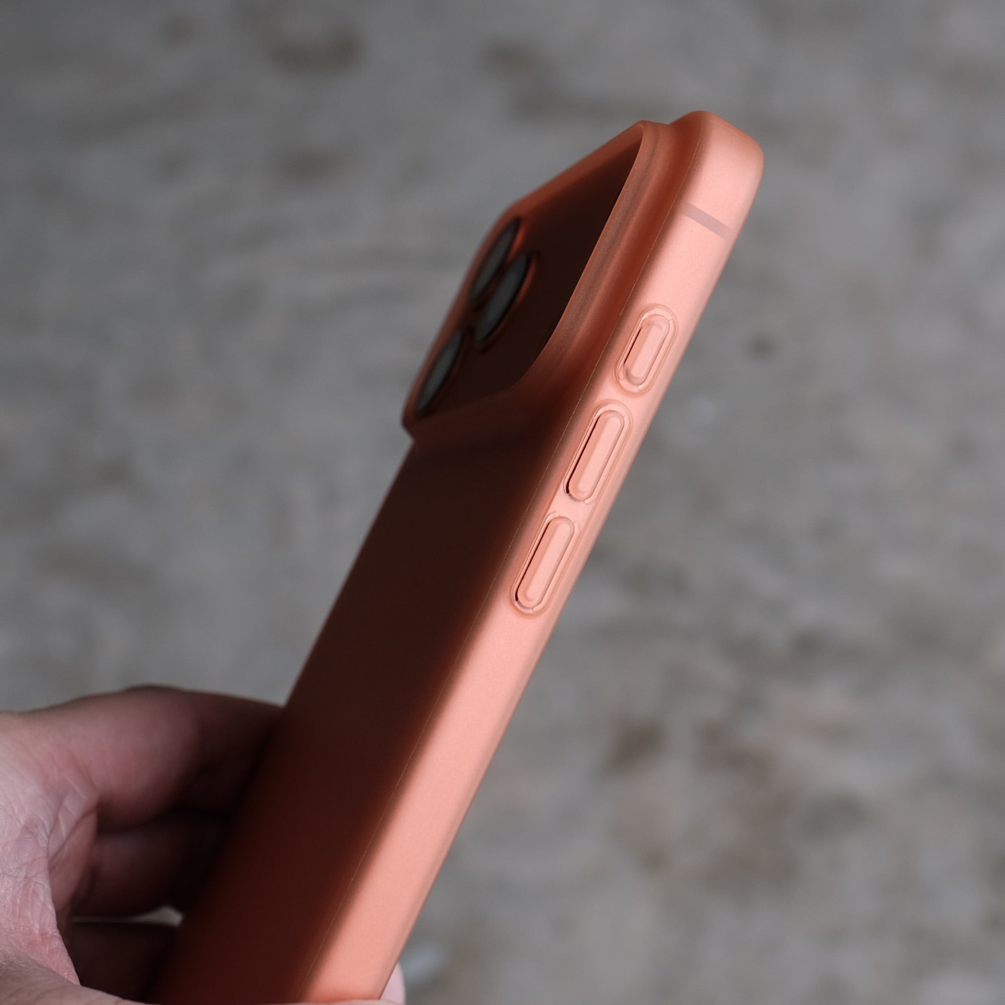 Bare Naked Case for iPhone 17 Series - Thinnest Case for iPhone 17 Series - Ultra Thin Design - Cosmic Orange