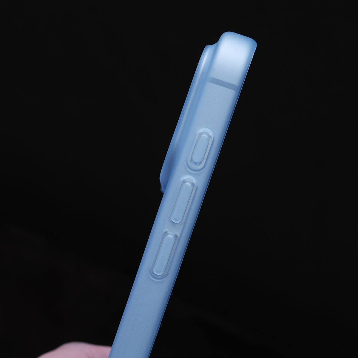 Bare Naked Case for iPhone 18 Pro and 18 Pro Max - Thinnest Case for iPhone 18 Pro and 18 Pro Max - Light Blue - Ultra Thin Design