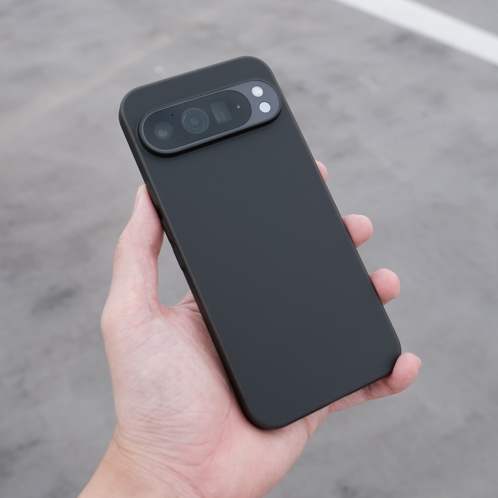 Bare Naked Thinnest Case for Google Pixel 9 & 9 Pro - Thinnest Case for Google Pixel 9 & 9 Pro - Smoke