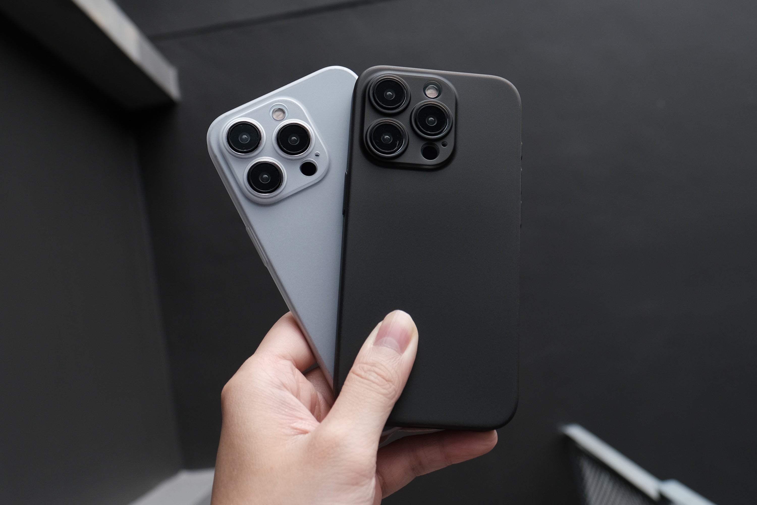 Bare Naked for iPhone 15 Pro and 15 Pro Max - Thinnest Case for iPhone 15 Pro and 15 Pro Max - Banner - Dummy Phones