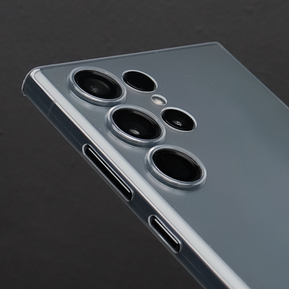 Bare Naked EX - Thinnest Clear Case for Samsung Galaxy S23 Ultra - Camera Cutouts