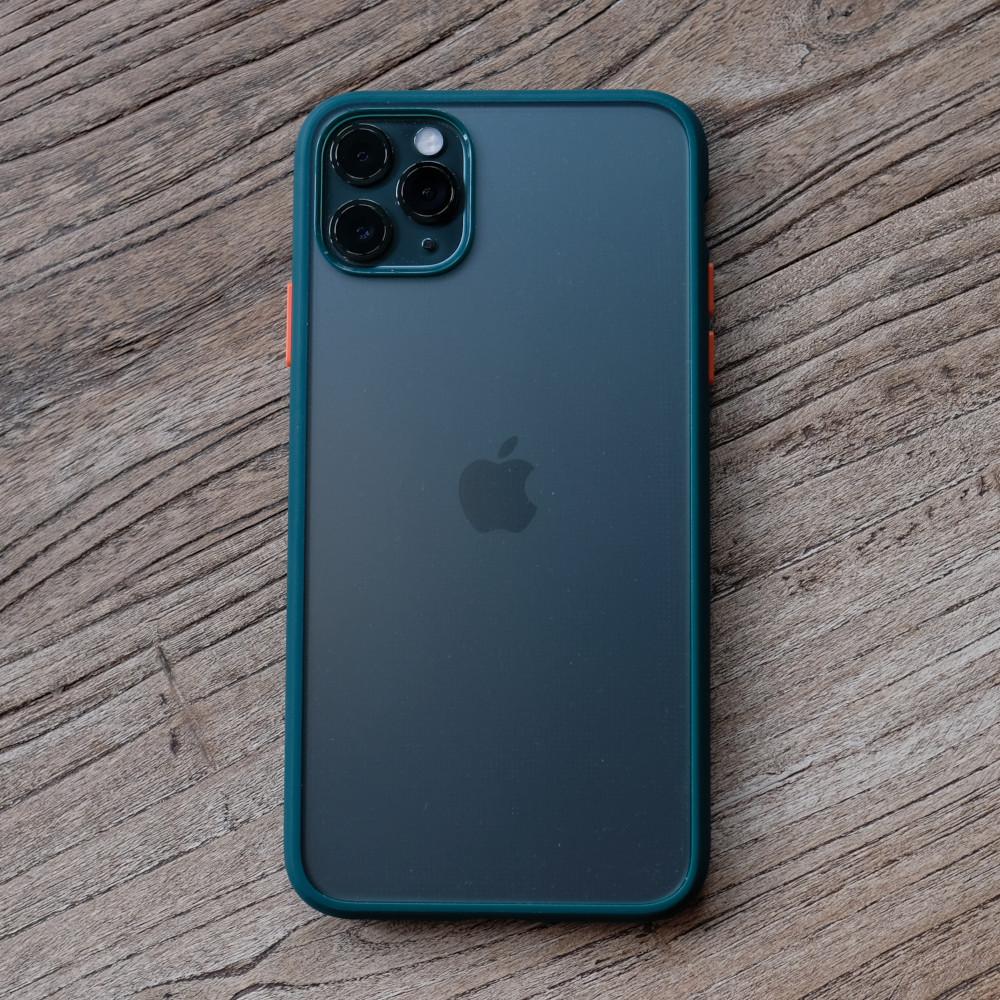 Bare Armour - Minimalist Shock Resistant Case for iPhone 11 Pro and 11 Pro Max - Green