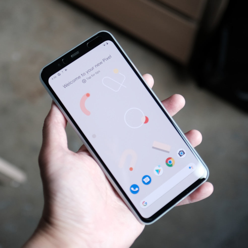 Bare Naked - Thinnest Case for Google Pixel 4 and 4 XL - Frost in Hand