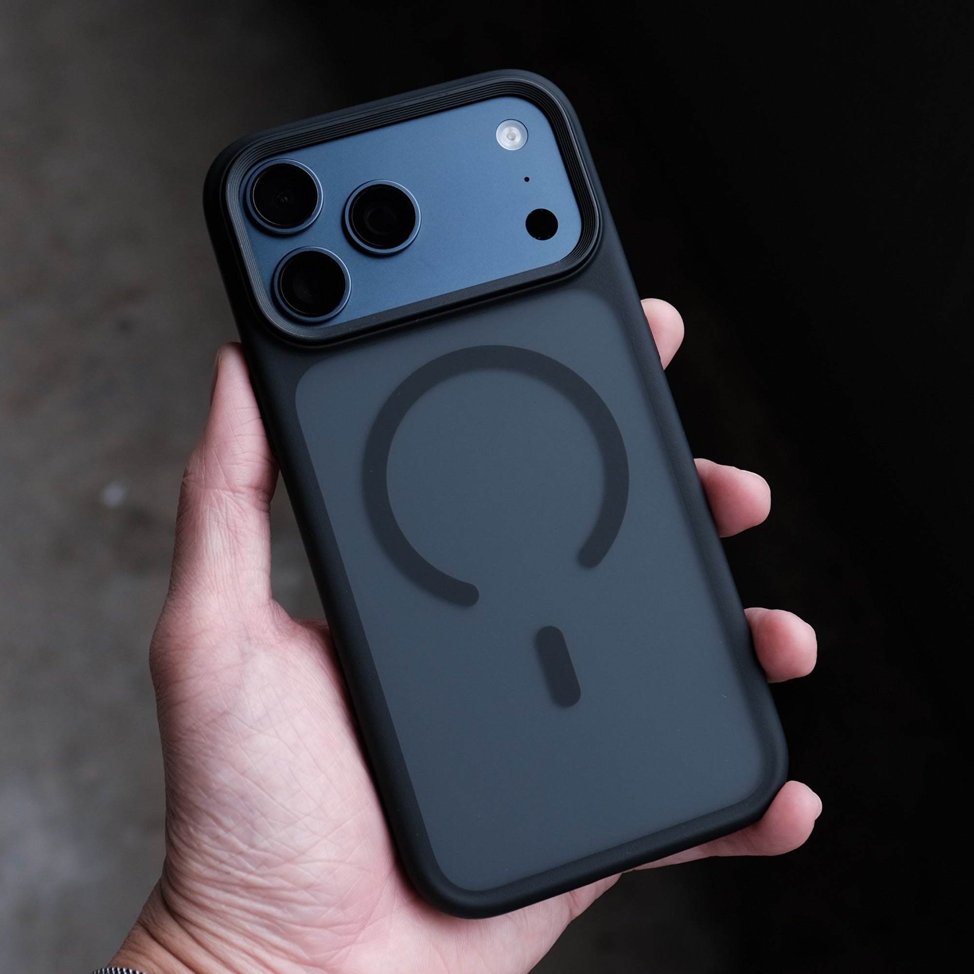 Bare Armour Case for iPhone 17 Pro Max - Slim Shockproof MagSafe Case for iPhone 17 Pro Max - Black