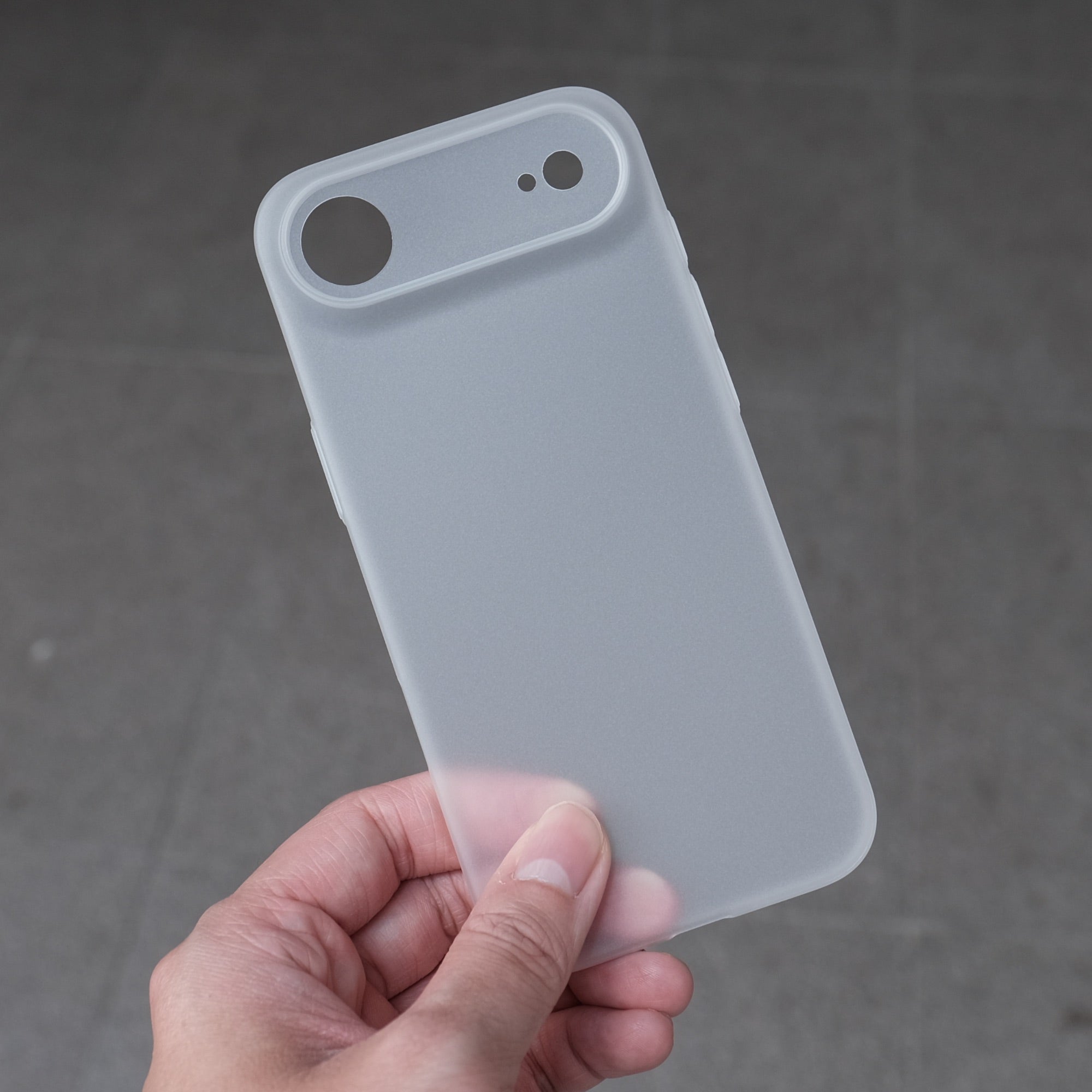 Bare Naked Case for iPhone 17 Air - Thinnest Case for iPhone 17 Air - Frost