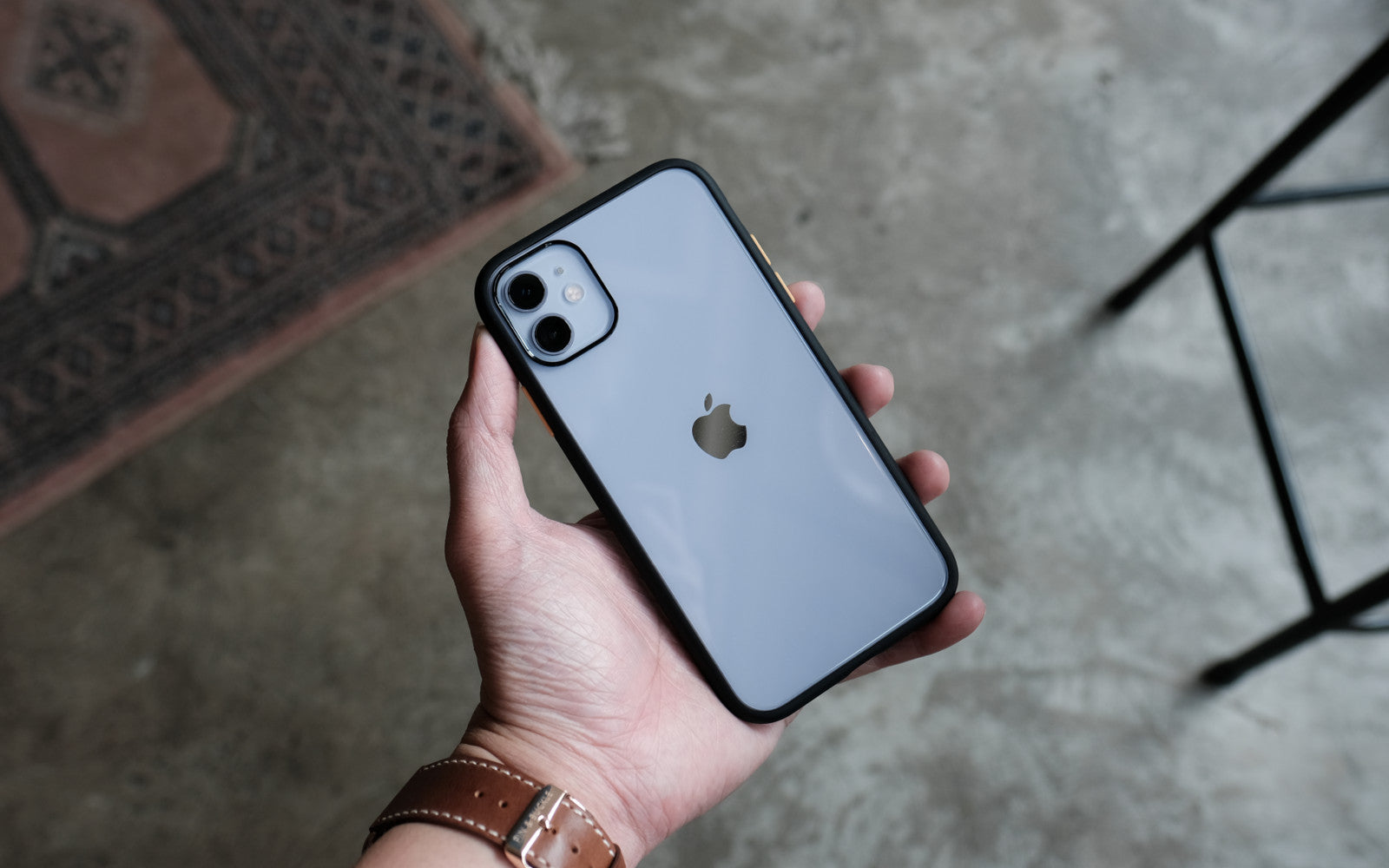 Bare Armour - Minimalist Shock Resistant Case for iPhone 11 - Branding-free