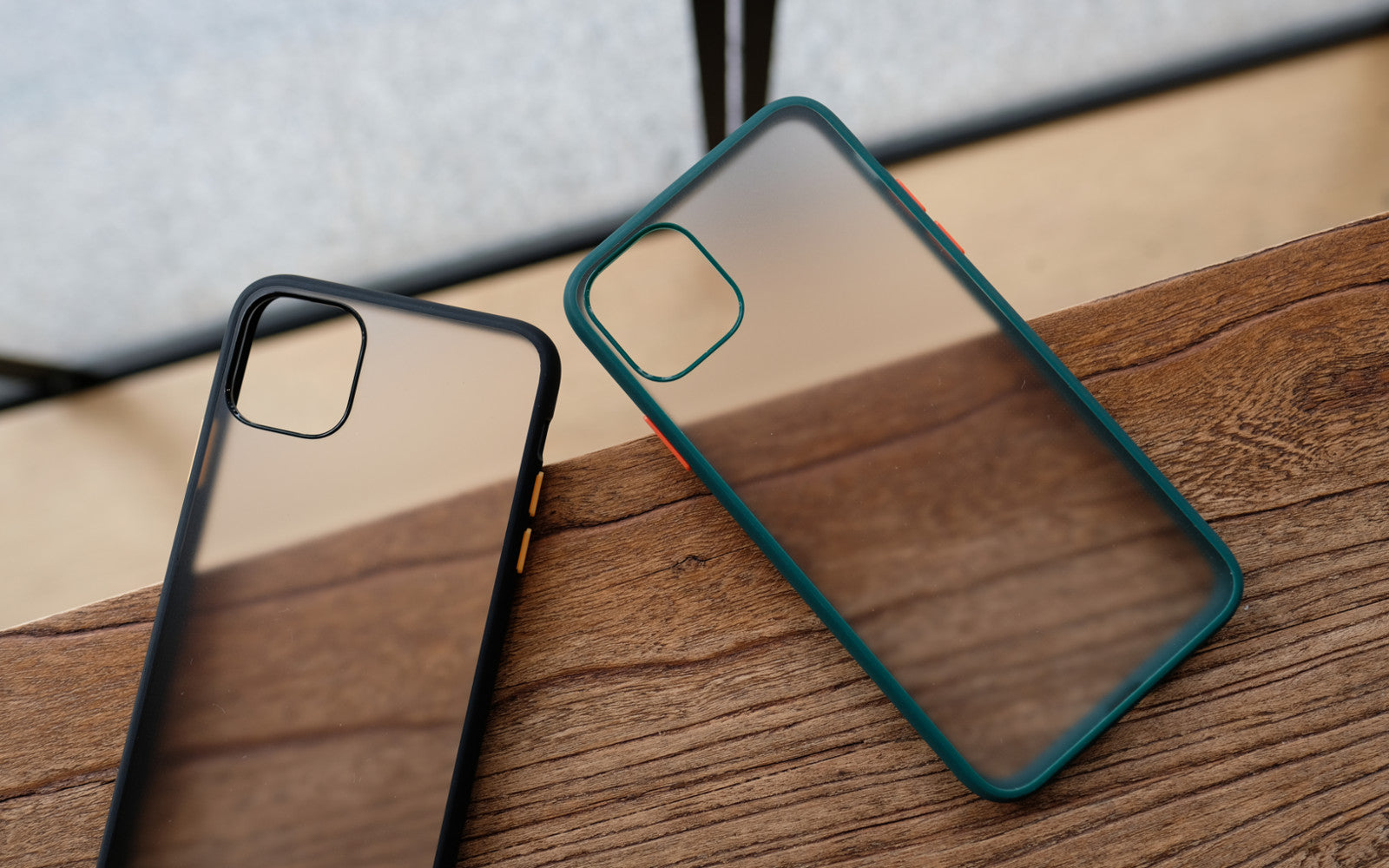 Bare Armour - Minimalist Shock Resistant Case for iPhone 11 Pro and 11 Pro Max - Frosted Back