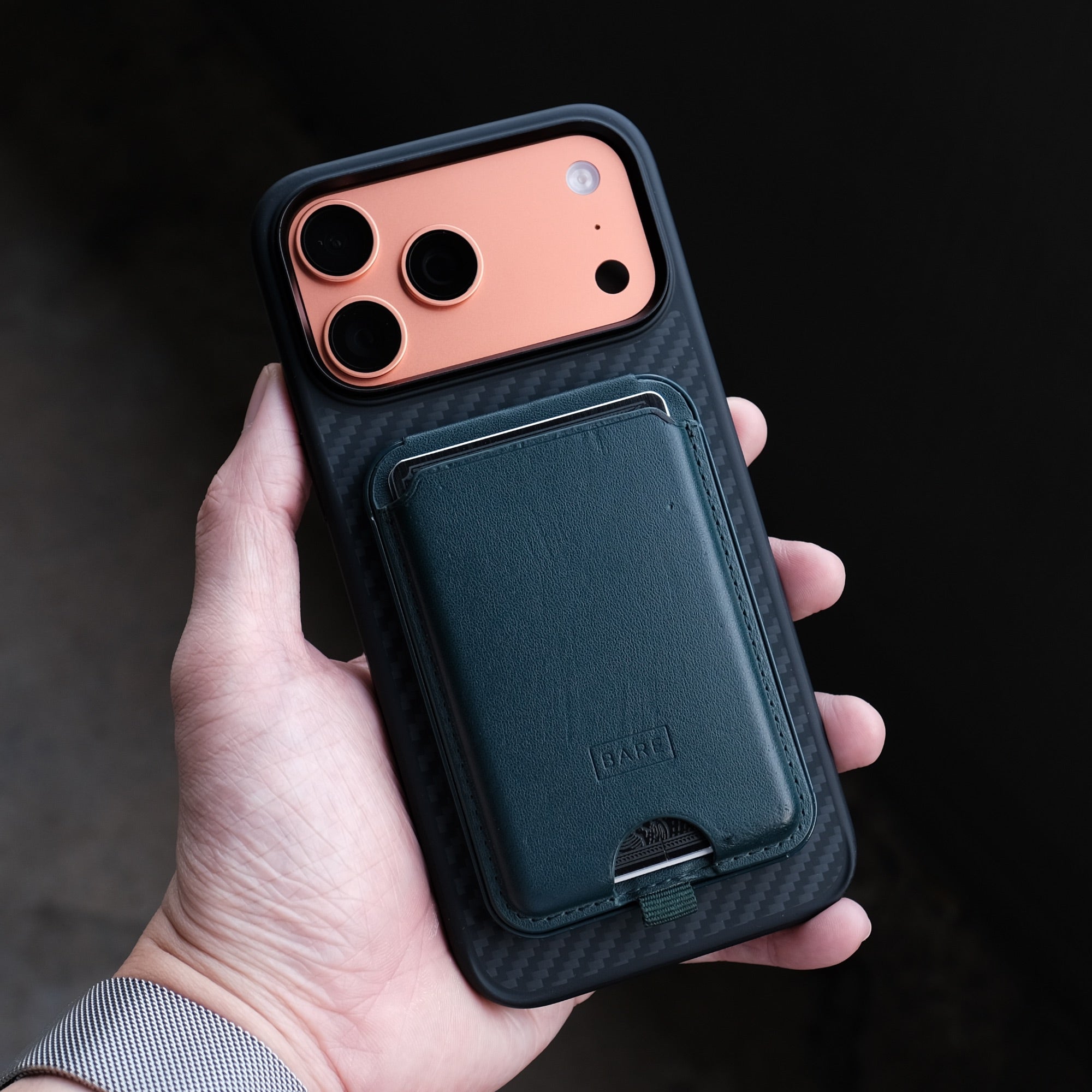 Bare Armour Case for iPhone 17 Series - Minimalist Slim Shock Proof MagSafe Kevlar Case for iPhone 17 Series - MagSafe Compatible