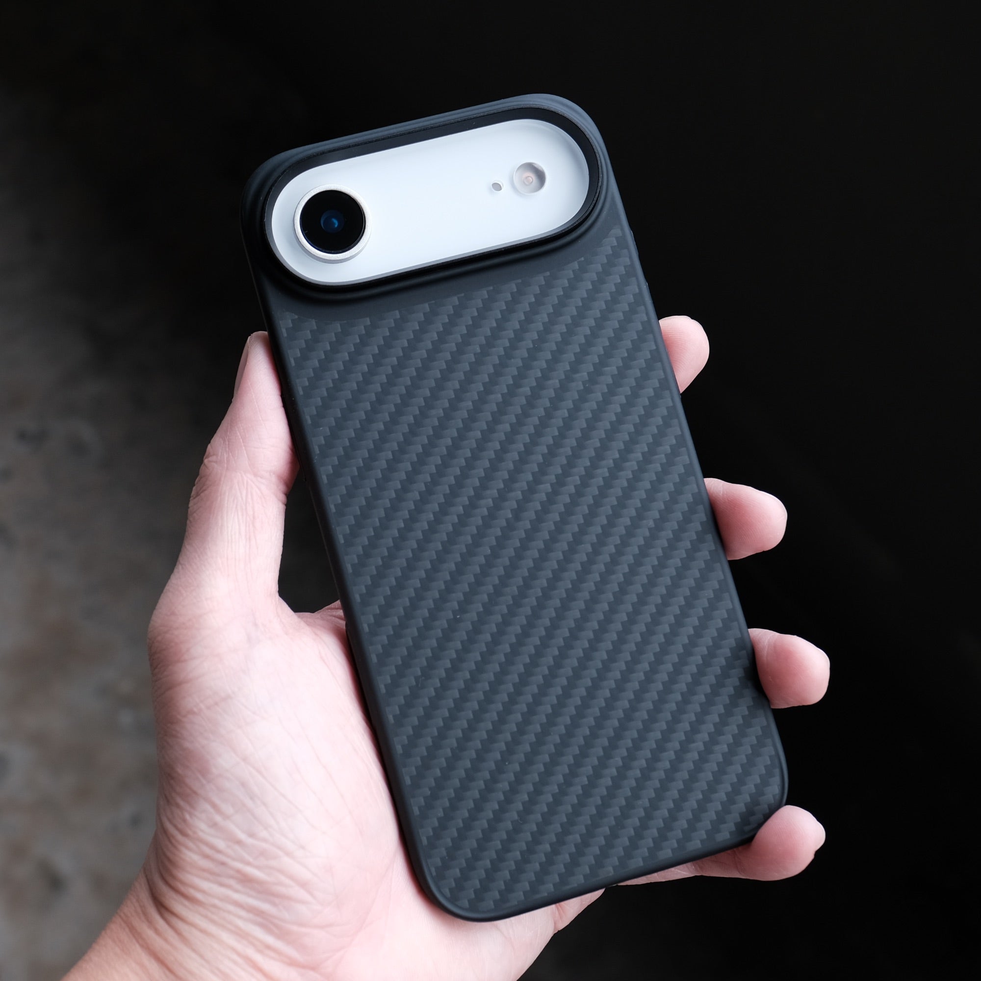 Bare Armour Case for iPhone Air - Slim Shock Proof MagSafe Kevlar Case for iPhone Air - White