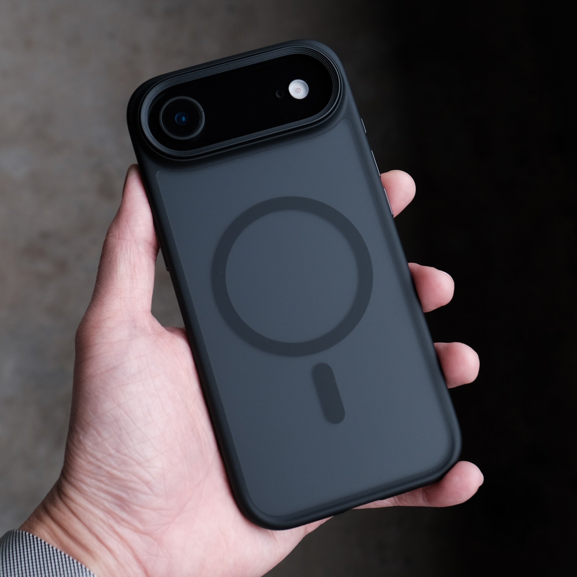 Bare Armour Case for iPhone Air - Slim Shockproof MagSafe Case for iPhone Air - Black