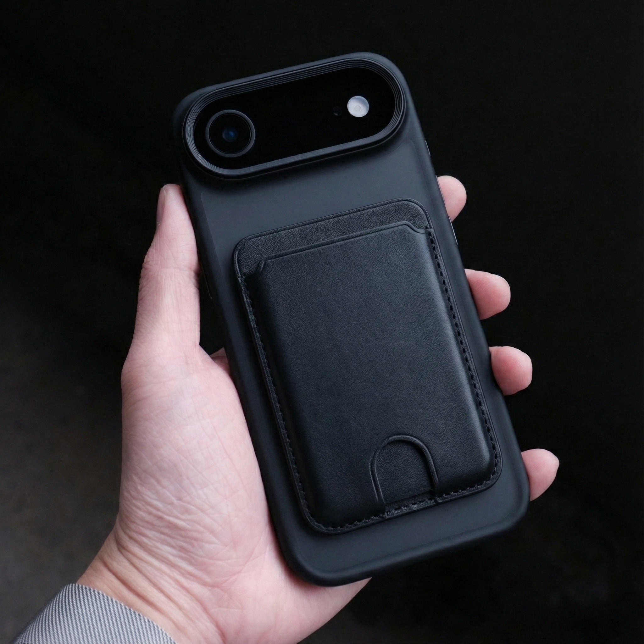 Bare Armour Case for iPhone Air - Slim Shockproof MagSafe Case for iPhone Air - Black - MagSafe Compatible