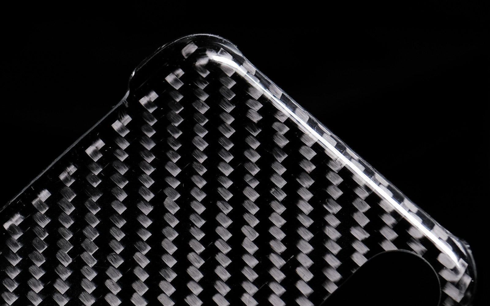Bare Naked Carbon - Ultra Thin Forged Carbon Fiber Case for iPhone X XS XS Max - Weaved Carbon Fibre Interior
