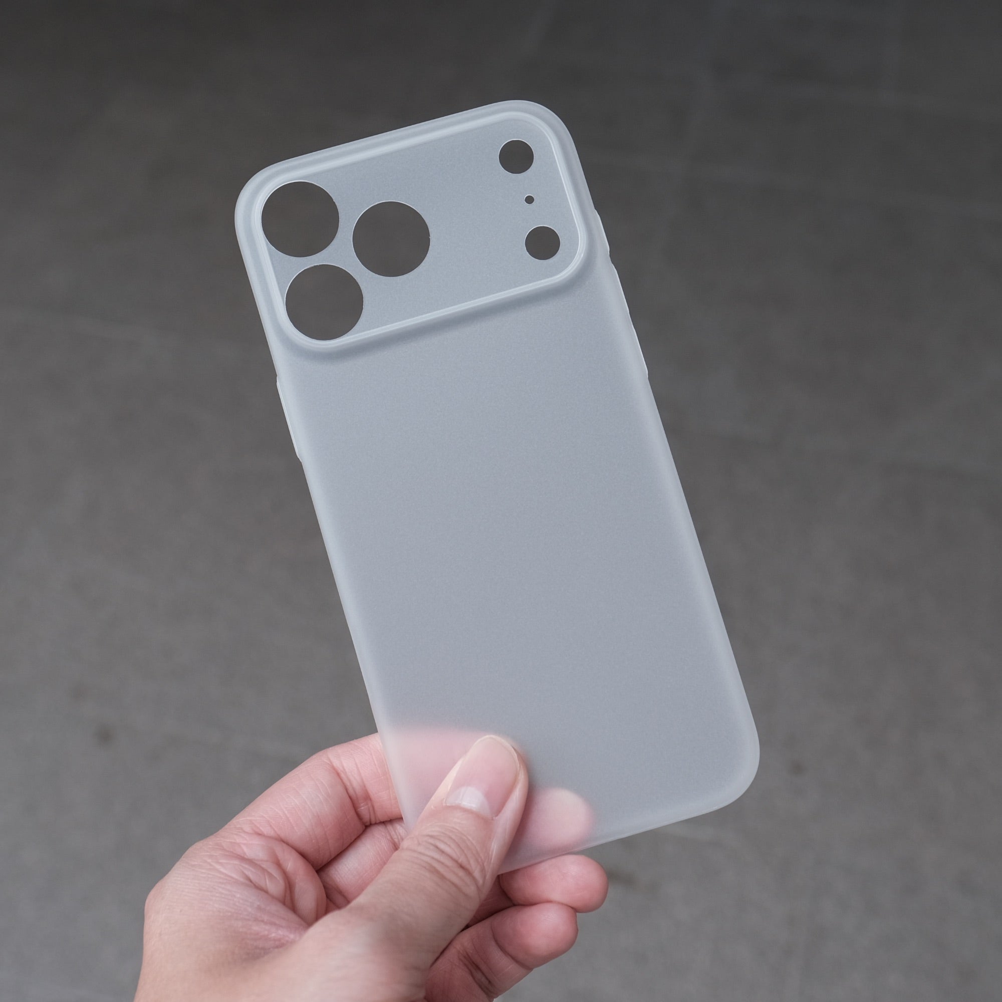 Bare Naked Case for iPhone 17 Pro - Thinnest Case for iPhone 17 Pro - Frost