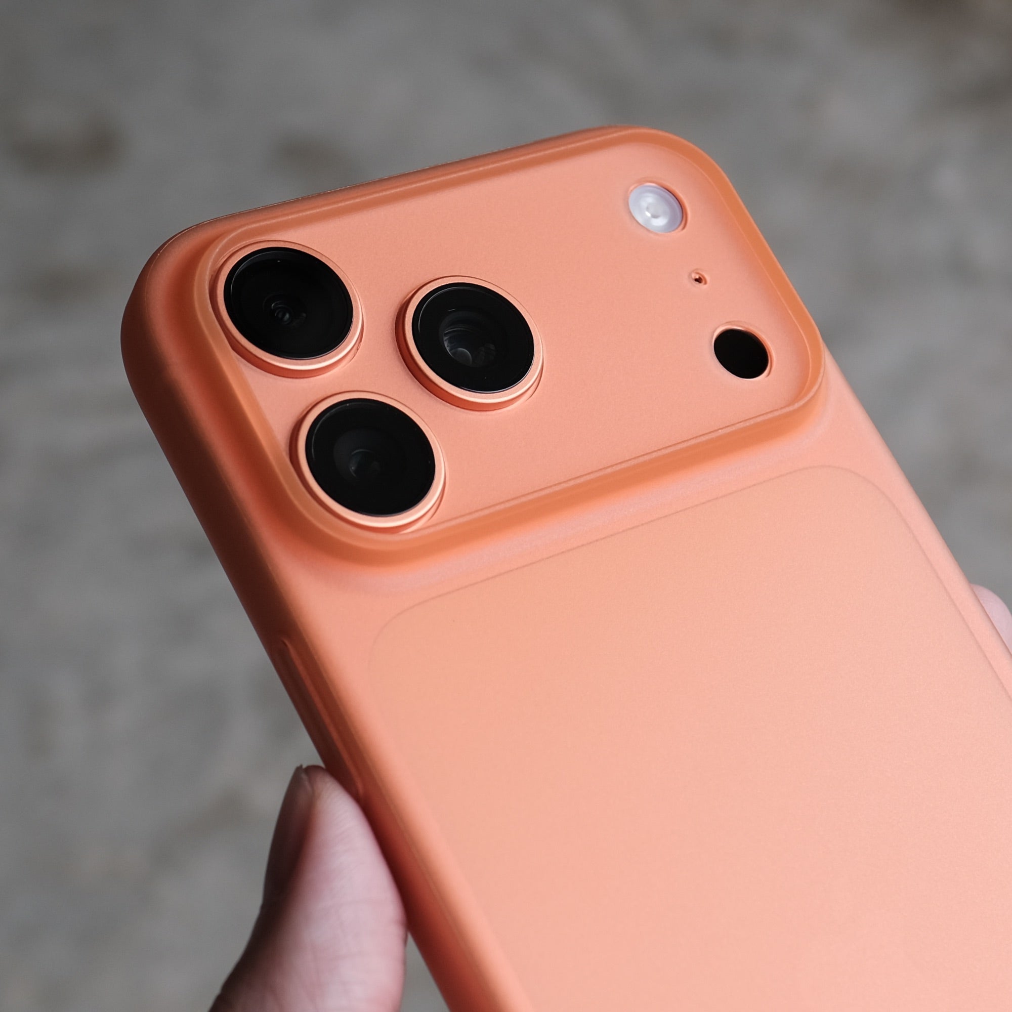 Bare Naked Case for iPhone 17 Series - Thinnest Case for iPhone 17 Series - Camera Protection - Cosmic Orange