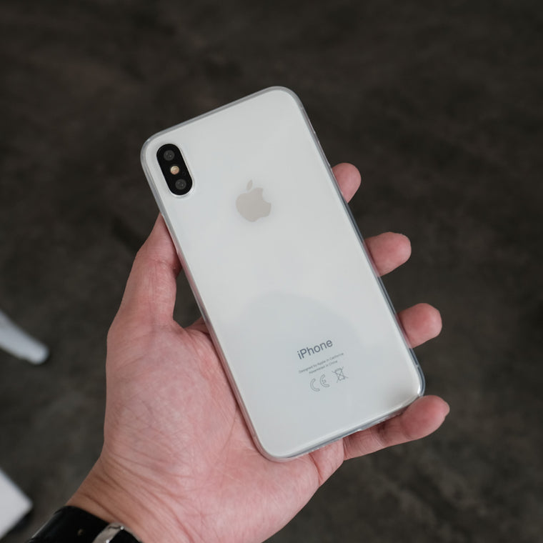 Bare Naked EX Thinnest Clear Case for iPhone X - Clear in Hand - 2