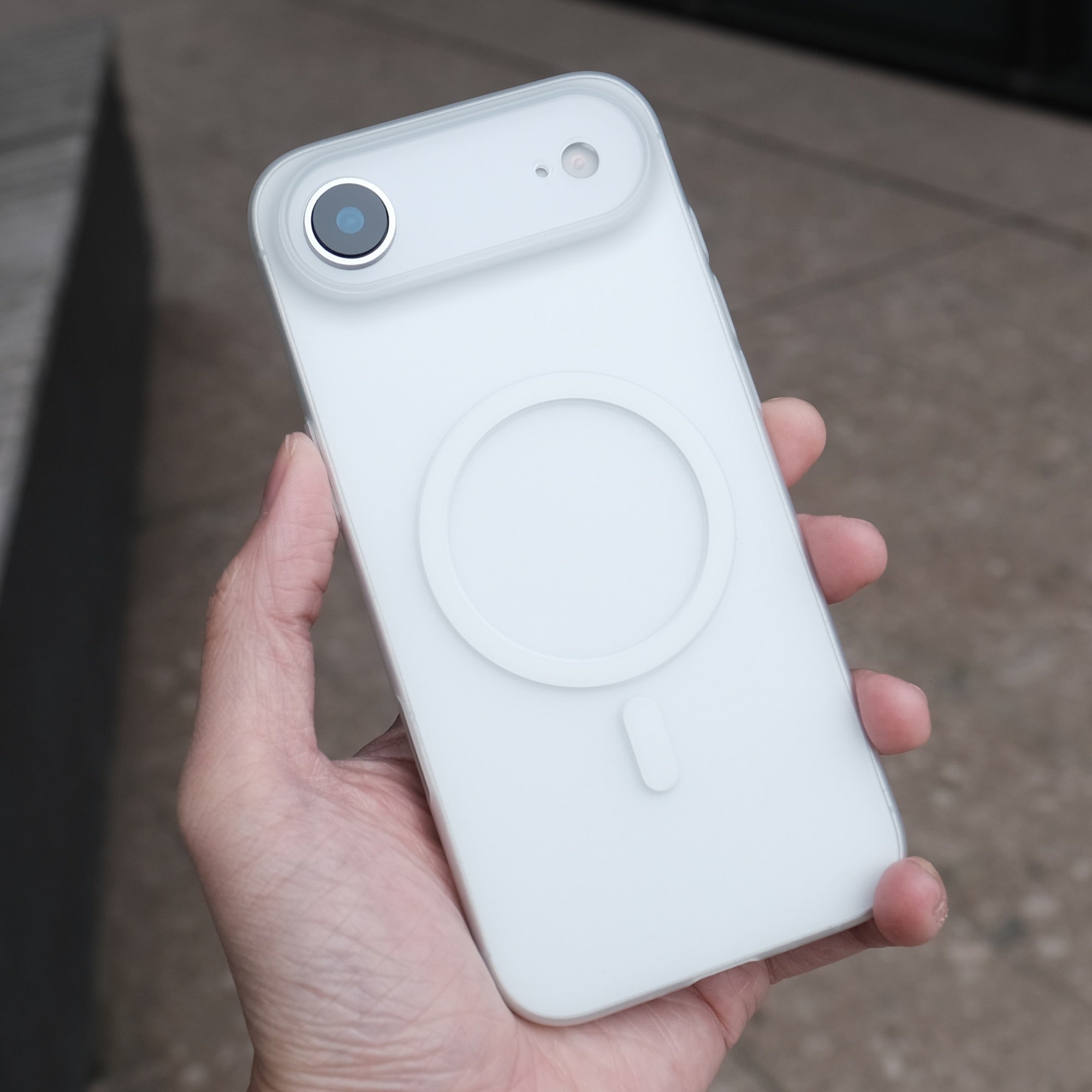 Bare Naked MagSafe Case for iPhone Air - Thinnest MagSafe Case for iPhone Air - Smoke