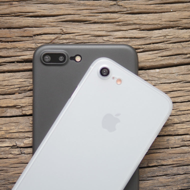 Bare Naked Ultra Thin Case for iPhone 8 and 8 Plus - Frost and Smoke - Perfect for Minimalists