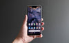 Bare Pane - Full-Coverage Tempered Glass Screen Protector with Full Adhesive for Google Pixel 3 and 3 XL - Crystal Clarity