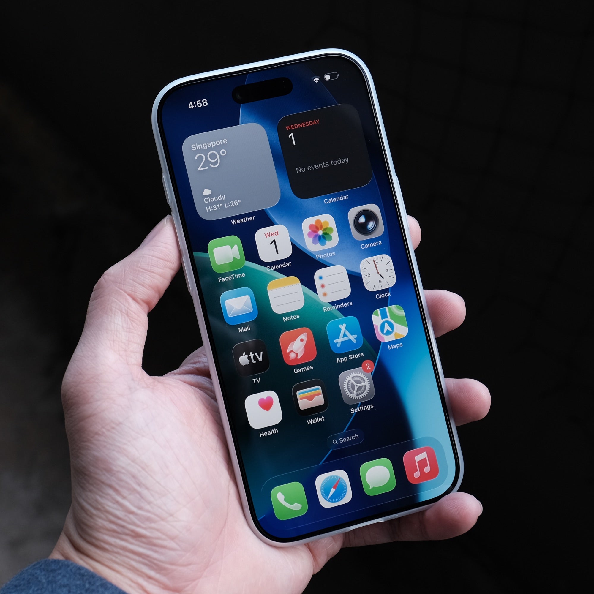 Bare Pane - Tempered Glass Screen Protector for iPhone Air - Works with Bare Cases