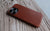 Bare Skin Case for iPhone 15 Pro and 15 Pro Max - Full-Grain Leather Case with MagSafe for iPhone 15 Pro and 15 Pro Max - Full-Grain Leather - Cinnamon