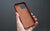 Bare Skin Case for iPhone 15 Pro and 15 Pro Max - Full-Grain Leather Case with MagSafe for iPhone 15 Pro and 15 Pro Max - Microfiber Inner Lining