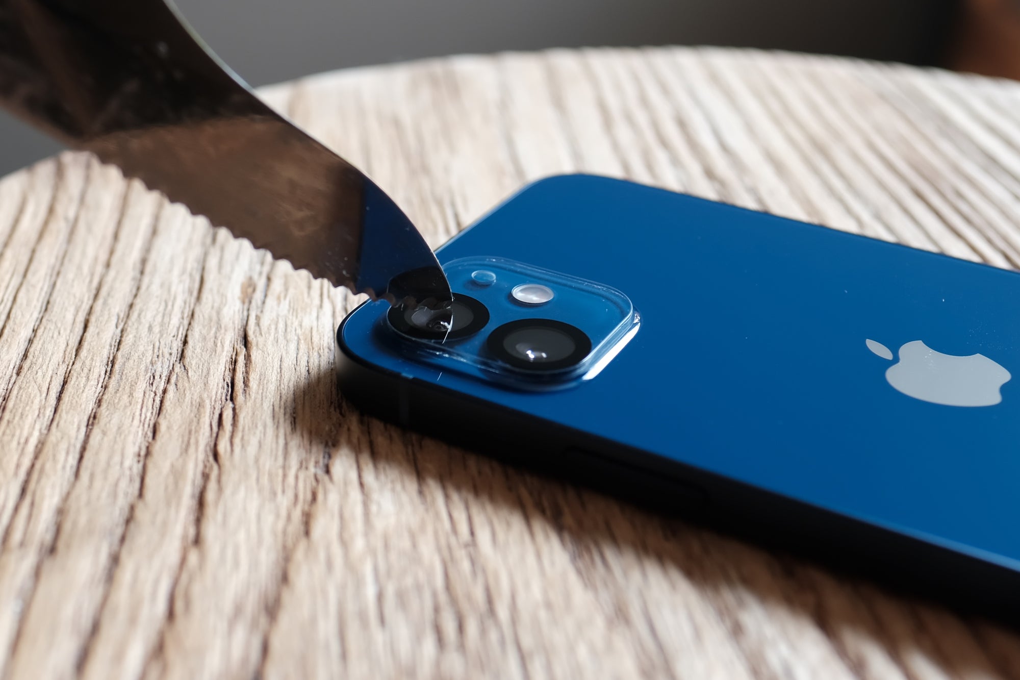 Pane Tempered Glass Camera Bump Protector for iPhone 12 Series - Scratch Resistant