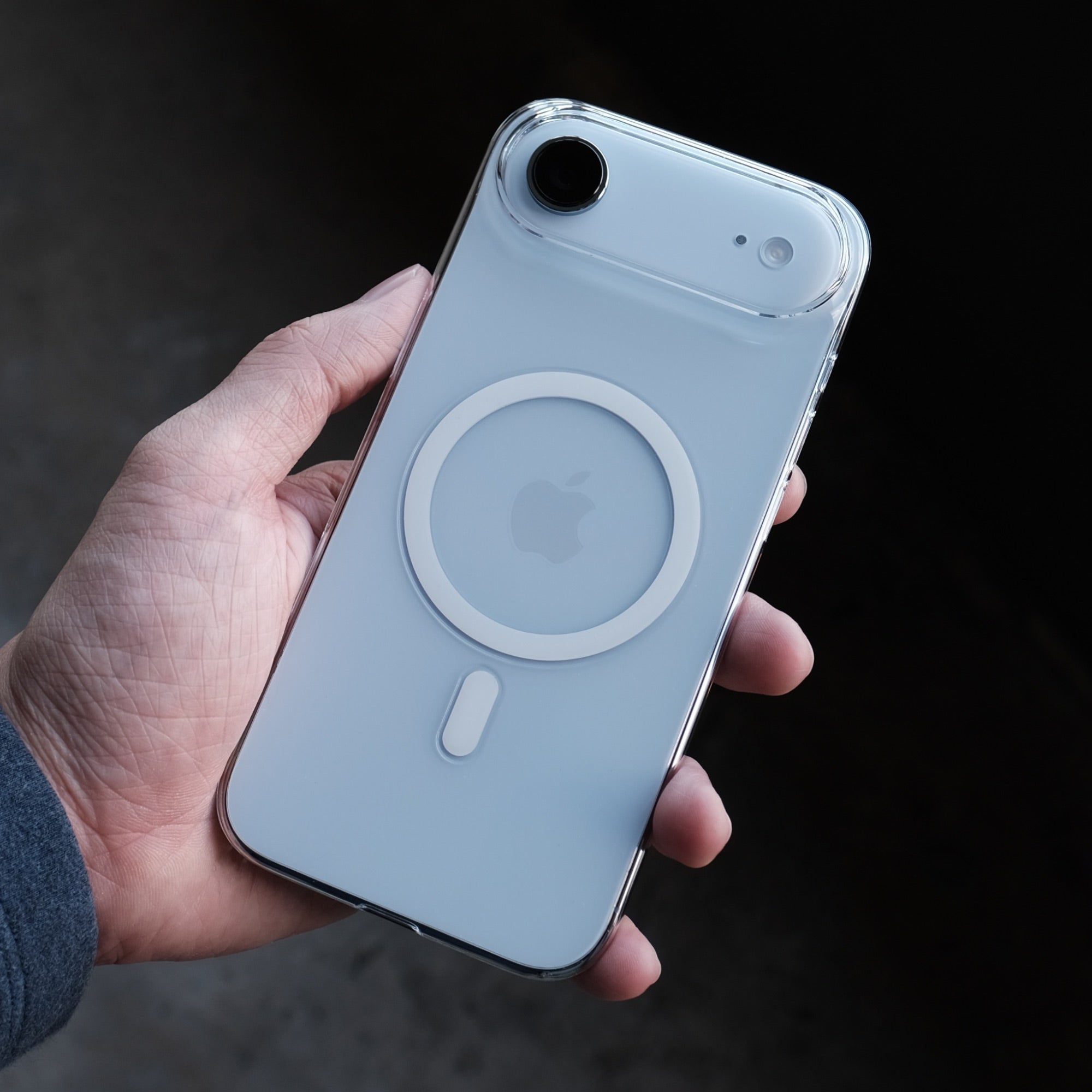 The Bare Case - Thinnest Clear MagSafe Case for iPhone Air - Branding-Free
