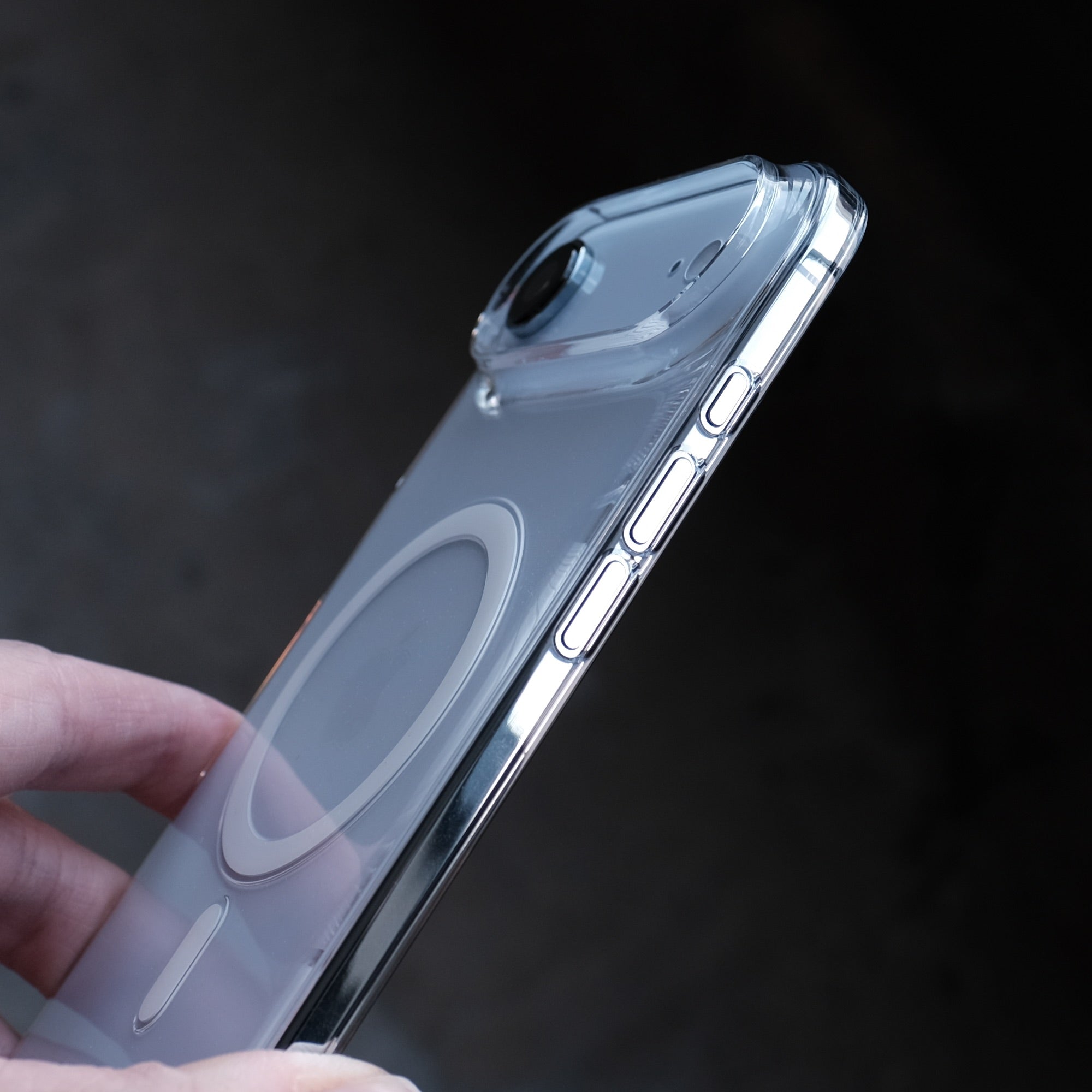The Bare Case - Thinnest Clear MagSafe Case for iPhone Air - Ultra Thin Design