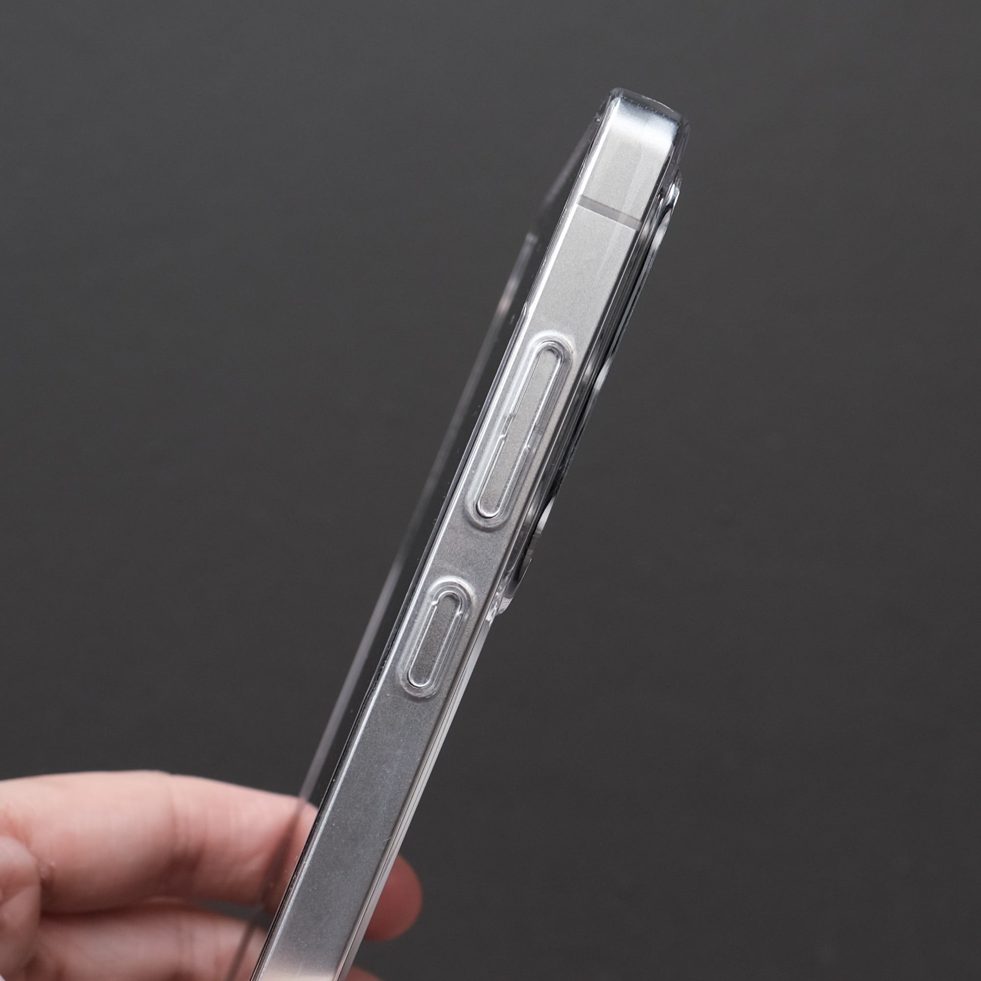 The Bare Case for Samsung Galaxy S25 Ultra - Thinnest Clear Qi2 Case for S25 Ultra - Covered Buttons
