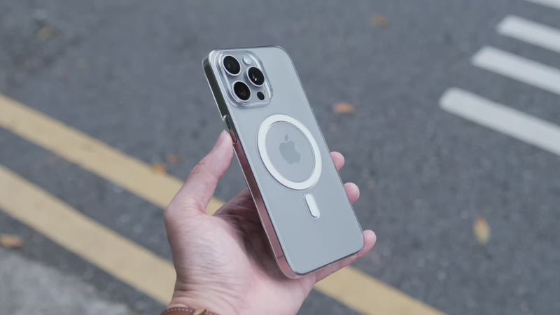 The Bare Case - Thinnest Clear MagSafe Case for iPhone 15 Series - Ultra Thin Design