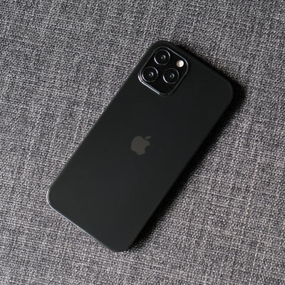 Bare Naked EX - Thinnest Clear Case for iPhone 12 Pro and 12 Pro Max - Onyx
