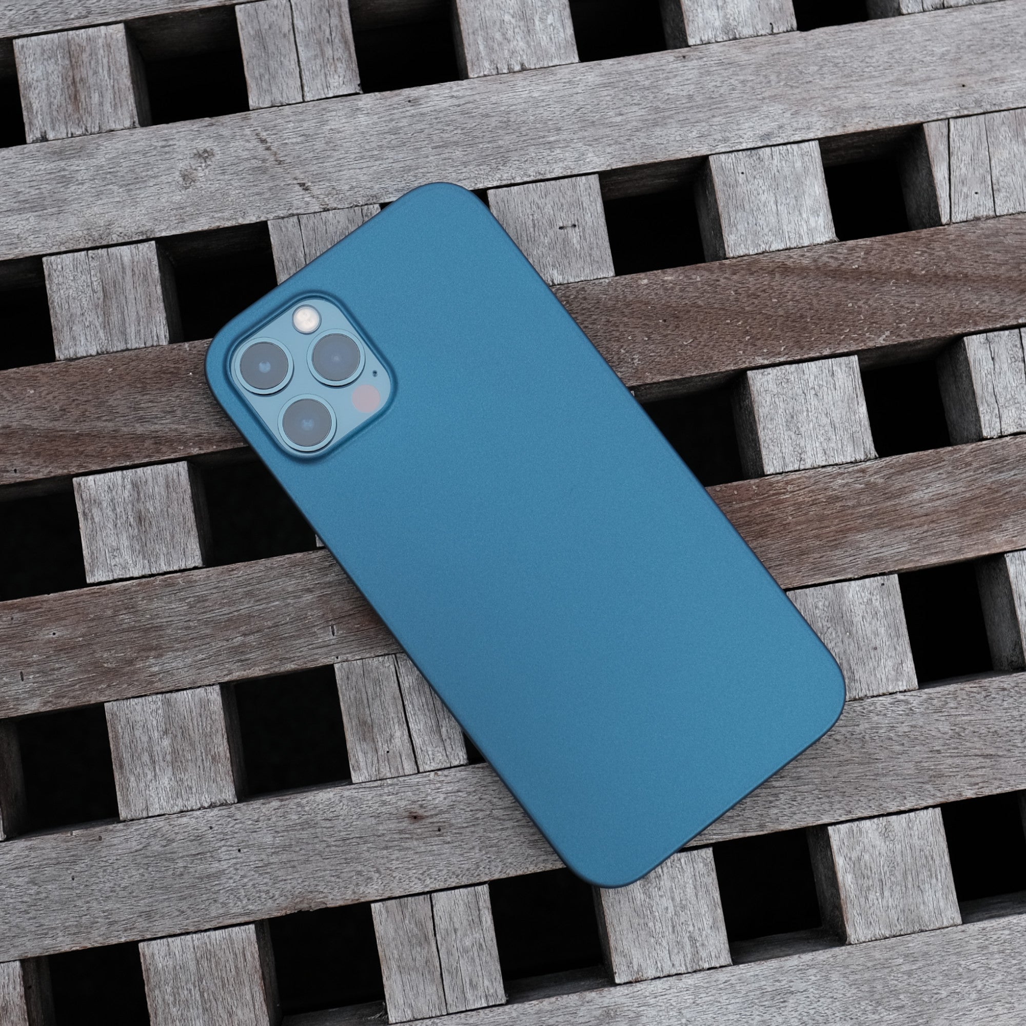 Bare Naked Ultra Thin Case for iPhone 12 Pro Max - Pacific Blue