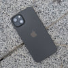 Bare Naked Case for iPhone 14 - The Thinnest Case for iPhone 14 - Smoke