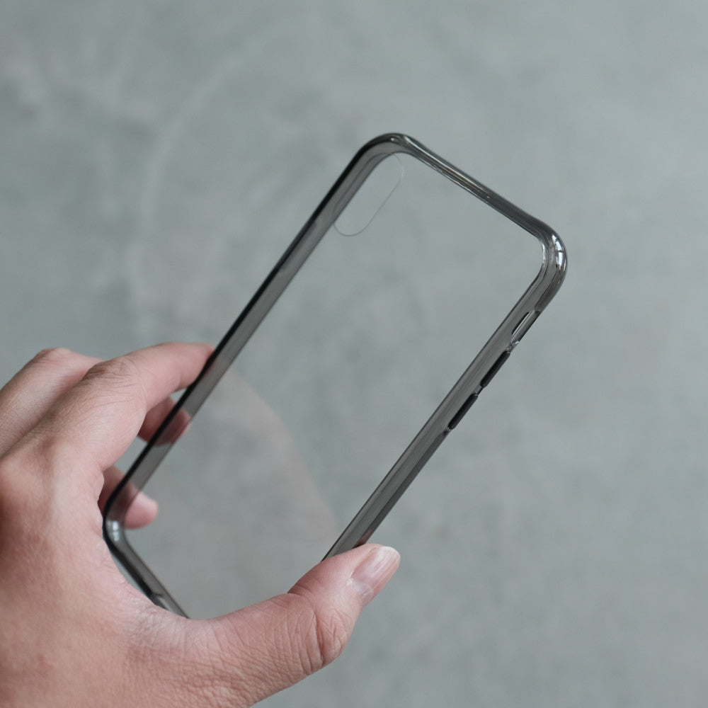 Løse skat lastbil Bare Back - Tempered Glass Case for iPhone X / XS & XS Max