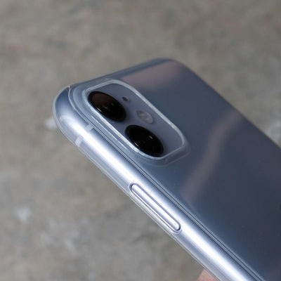 Bare Naked EX - Thinnest Clear Case for iPhone 11 - Camera Lip