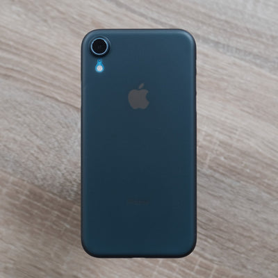 Bare Naked Ultra Thin Case for iPhone XR - Smoke on Blue