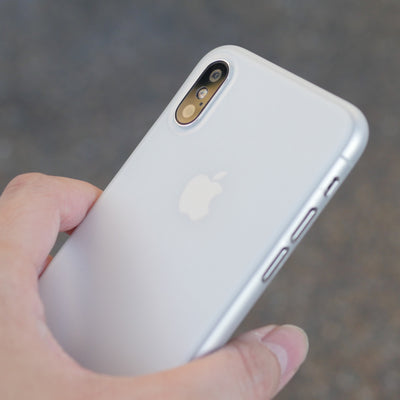 Bare Naked Ultra Thin Case for iPhone X - Frost in Hand
