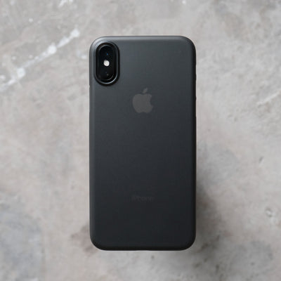 Bare Naked Ultra Thin Case for iPhone X - Smoke