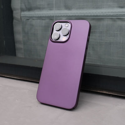 The Bare Case - Thinnest MagSafe Case for iPhone 14 Pro - Deep Purple