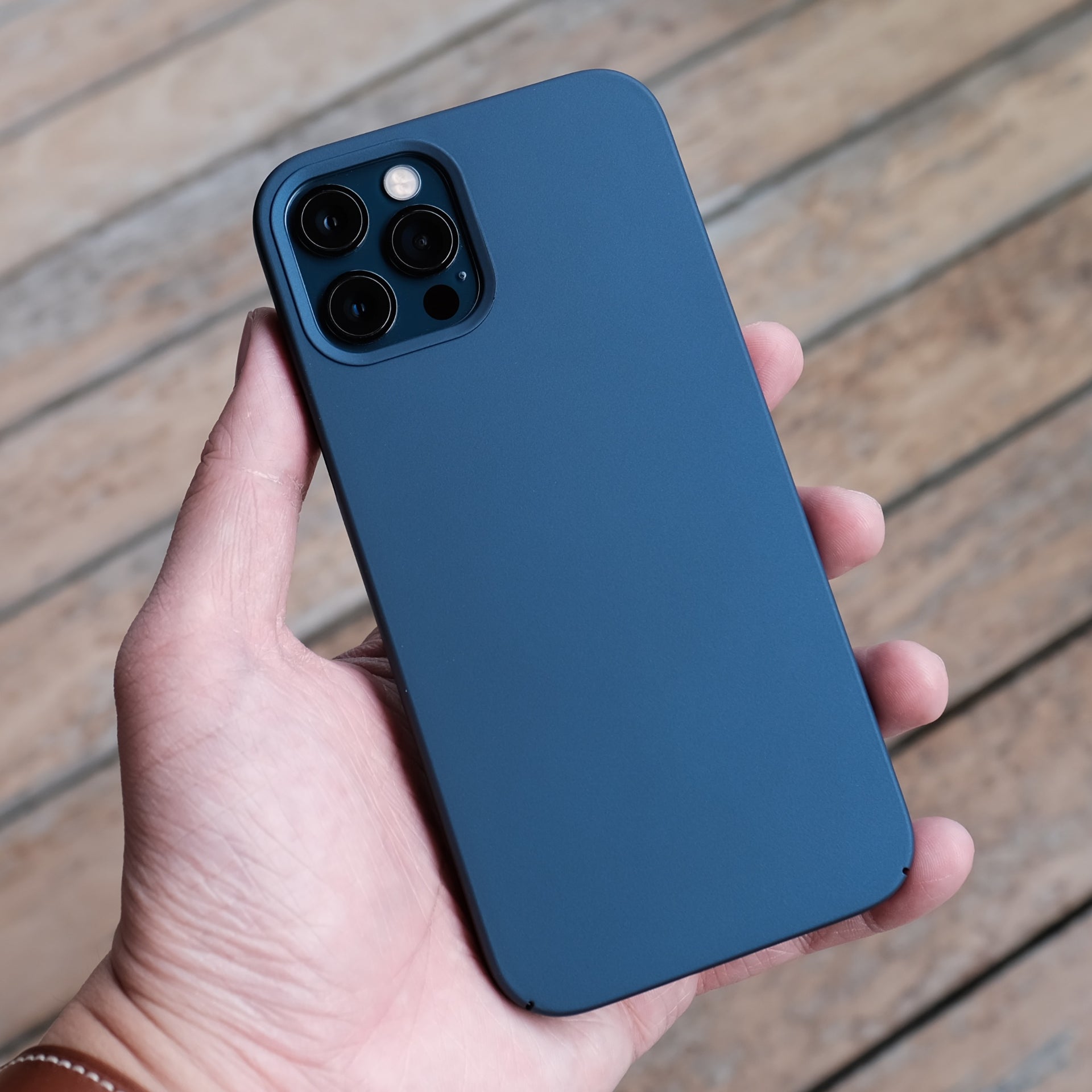 The Bare Case for iPhone 12 12 Pro Pacific Blue Case Only